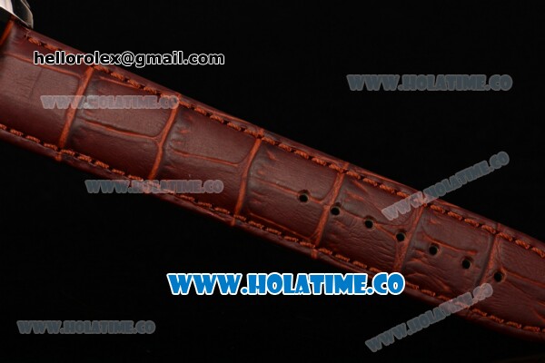 Ulysse Nardin Classico Automatic Steel Case with Stick Markers and Brown Dial - Click Image to Close